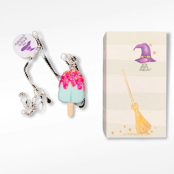 Little dreamy Creations 3d Ice Cream Medium Stick Necklace LDC0011