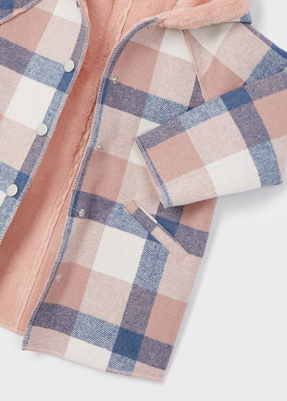 Plaid coat Mayoral 12-04485-052