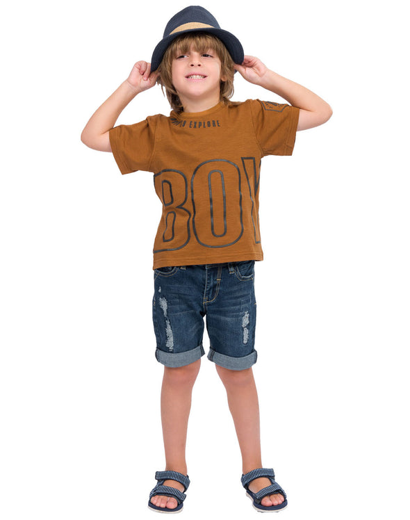Μπλούζα μακό Boy BEBE Energiers 12-222137-5