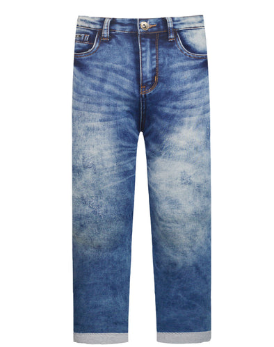 Μοντέρνο ελαστικό παντελόνι jean Boy Energiers 13-121001-2