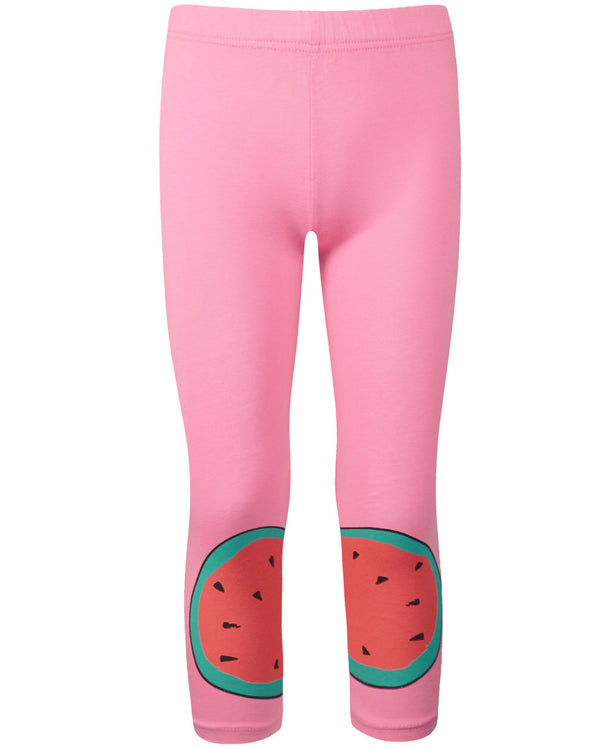 Cotton rubber leggings with print on the bottom Energiers 221335-2