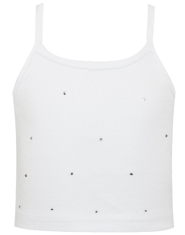 BEBE Energiers rip strap blouse 15-222338-5
