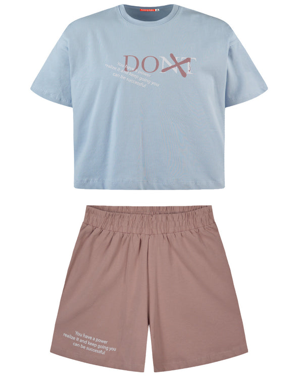 Μακό σετ τύπωμα Do Light Blue 16-223227-0