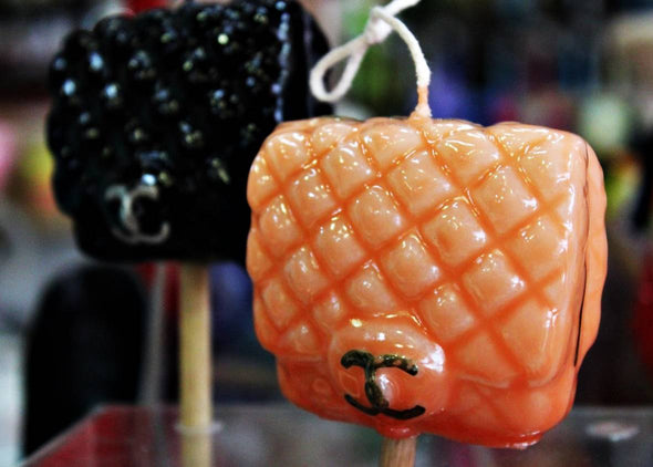 Πασχαλινή λαμπάδα Τσαντάκι Mini Orange 002596   JLV