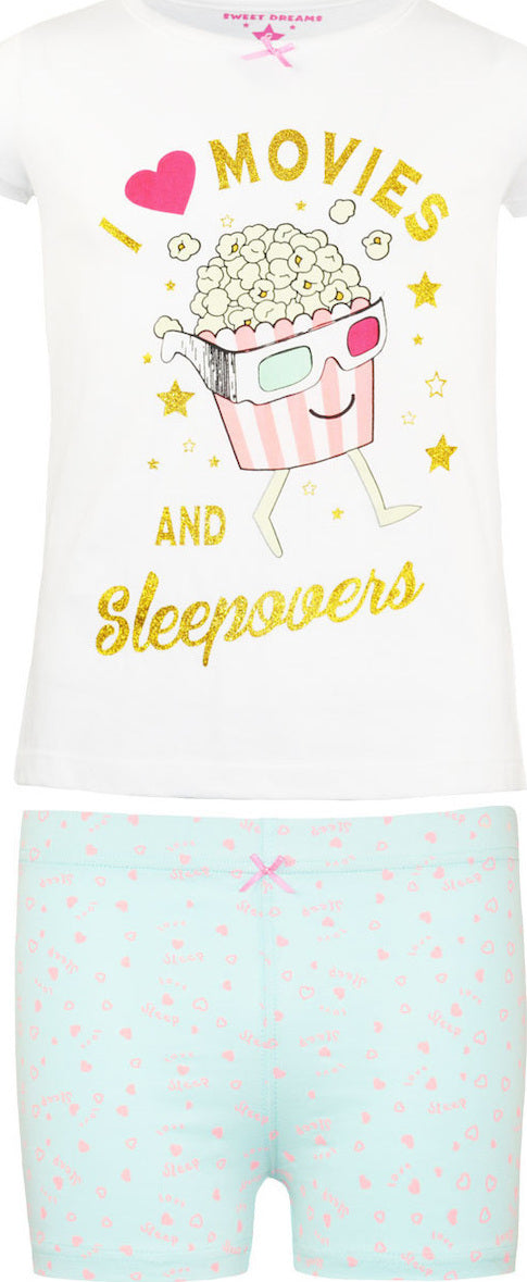 Pajamas Girl Energiers 36-220203-9 White