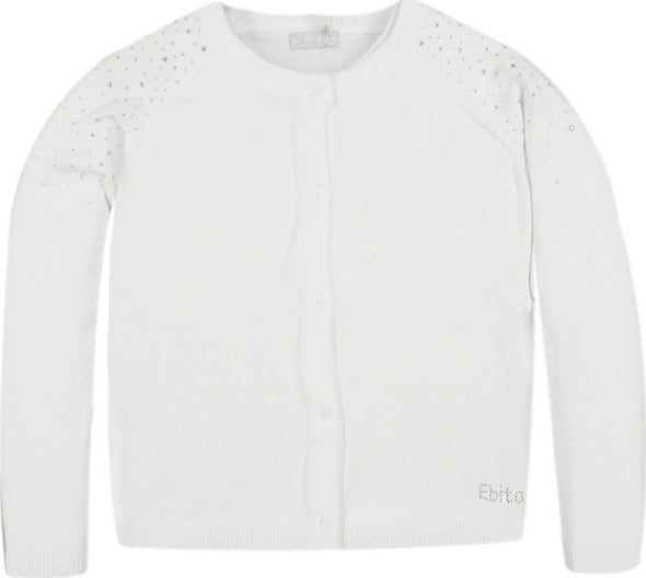 Evita Girl Cardigan 198203 White