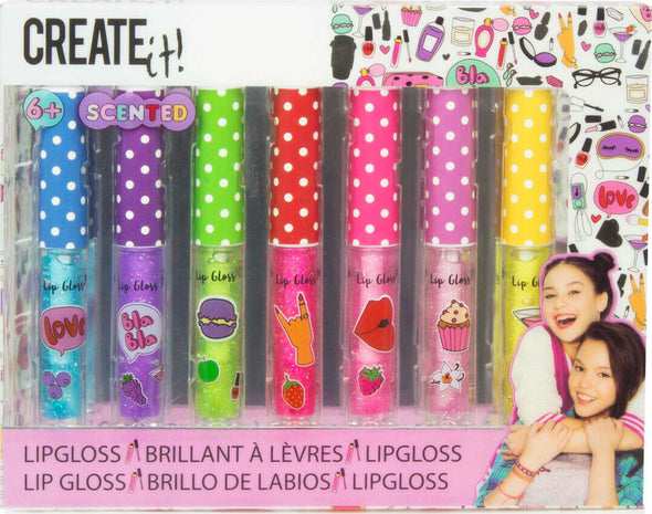 Create It Lip Gloss Με Άρωμα 7τμχ