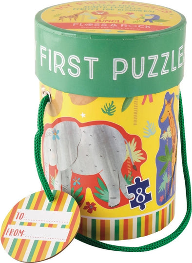 Παιδικό Puzzle Ζούγκλα 21pcs για 3+ Ετών Floss & Rock