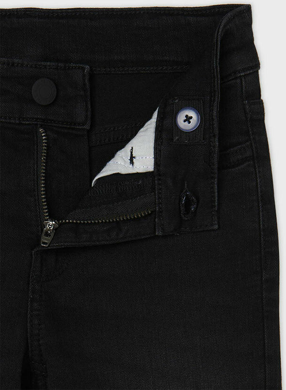Mayoral Kids Slim Fit Jeans for Boy Black 11-00516-030