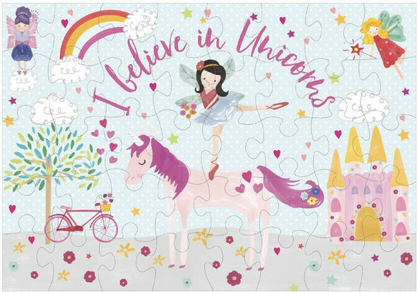 Παιδικό Puzzle Unicorn Jigsaw 40pcs για 3+ Ετών Floss & Rock