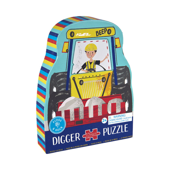 Παιδικό Puzzle Κατασκευή 12pcs για 2+ Ετών Floss & Rock