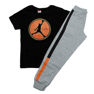 Joyce Kids Set with Pants Summer for Boy 2pcs Black 13934
