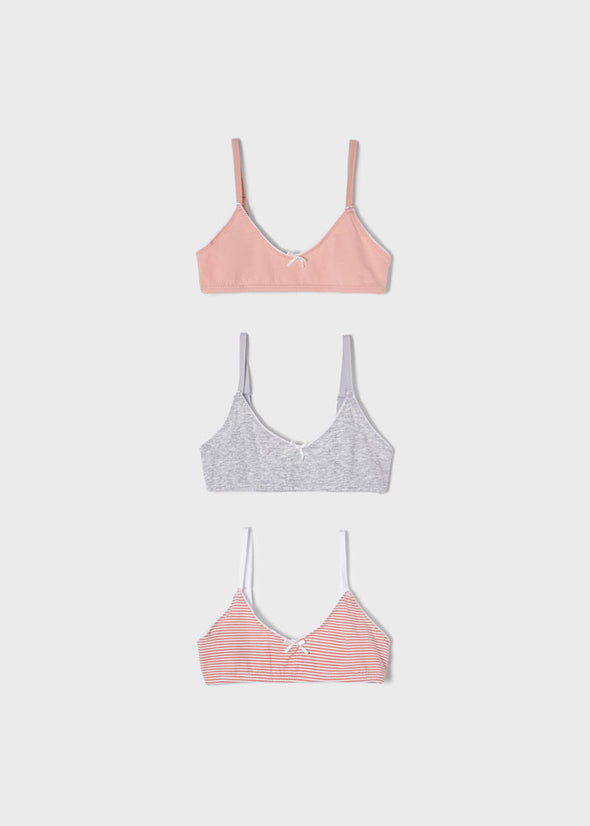 Set 3 bras 10209-024 Peach