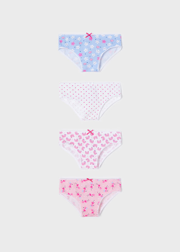 4 underpants set 10219-030 Magenta