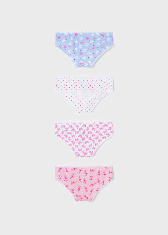 4 underpants set 10219-030 Magenta