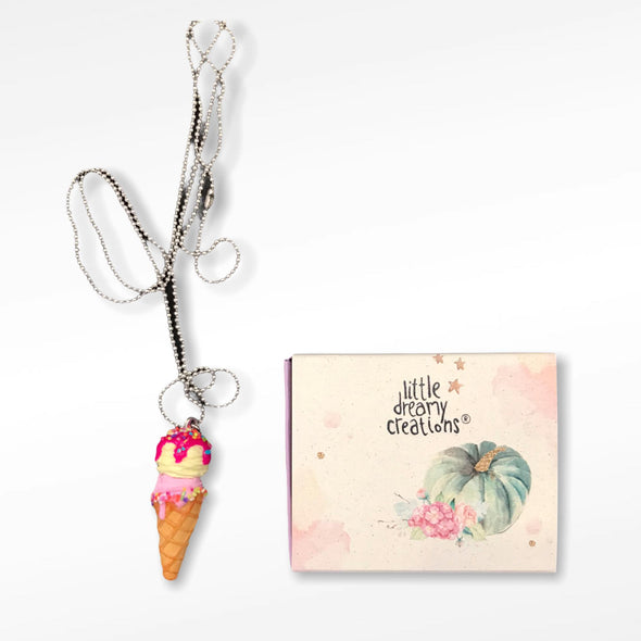 Little dreamy Creations Παγωτό Κολιέ  LDC0003