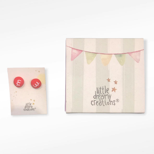 Little dreamy Creations  Σκουλαρίκια m&m  LDC2021.03