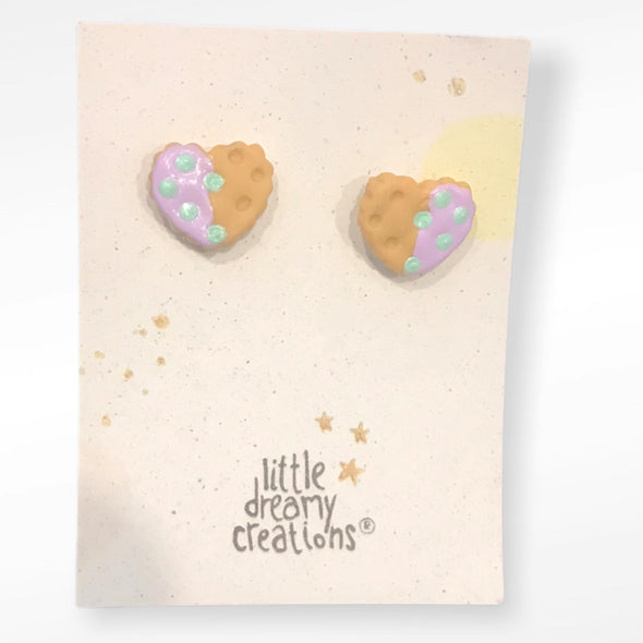 Little dreamy Creations  Σκουλαρίκια Cookie Hurt LDC2021.02