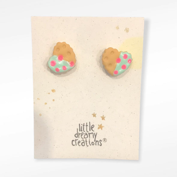 Little dreamy Creations  Σκουλαρίκια Cookie Hurt LDC2021.02