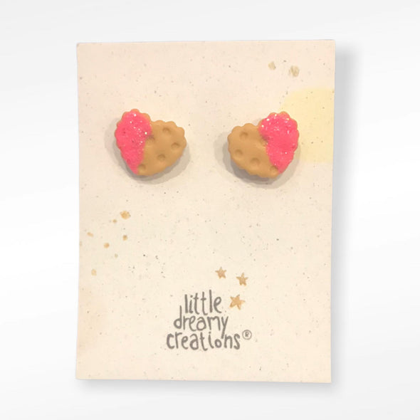 Little dreamy Creations  Σκουλαρίκια Cookie Hurt LDC2021.02