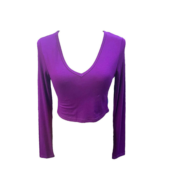 Crop top με "V"  01-83