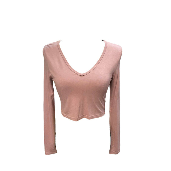 Crop top με "V"  01-83