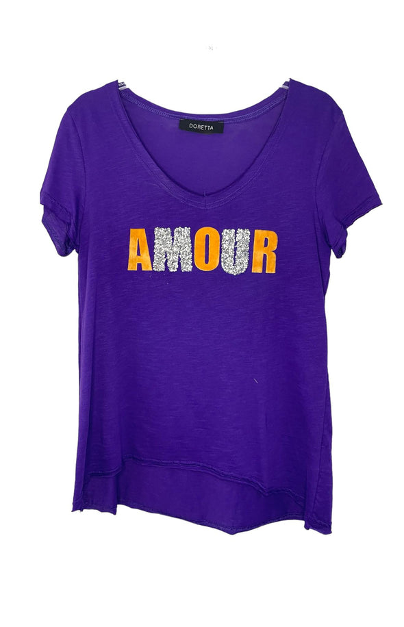 T-Shirt Doretta 17-023 Purple