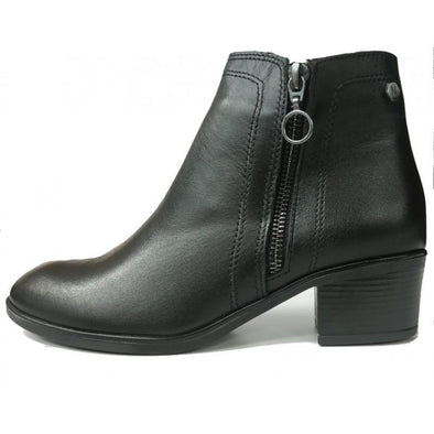 Μποτάκι Γυναικείο Δερμάτινο Nikolas 301 Black