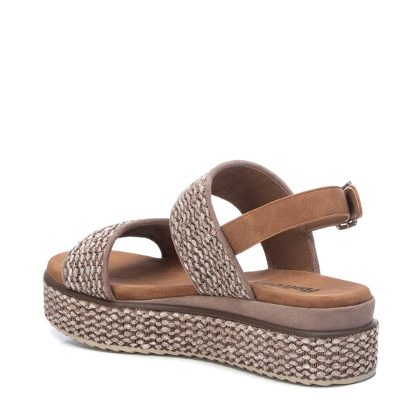 Γυναικεία Σανδάλια Taupe Refresh 72651