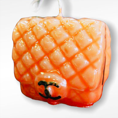 Πασχαλινή λαμπάδα Τσαντάκι Mini Orange 002596   JLV