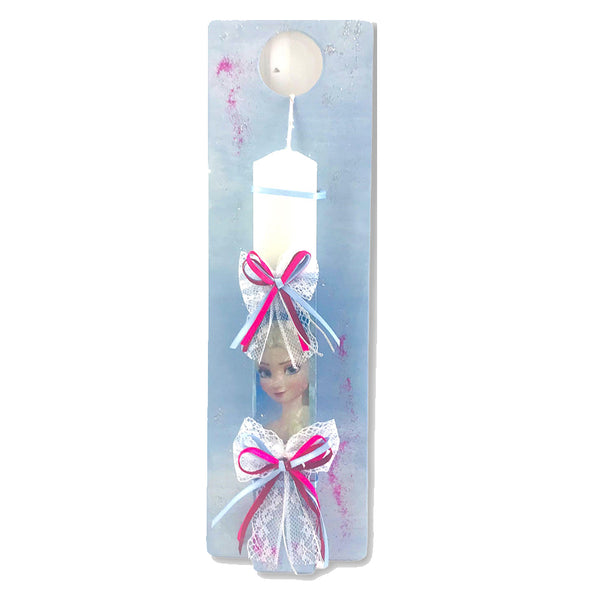 Πασχαλινή Λαμπάδα Elsa HandMade JLV  002