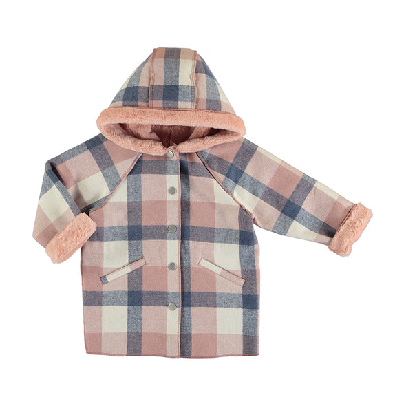 Plaid coat Mayoral 12-04485-052