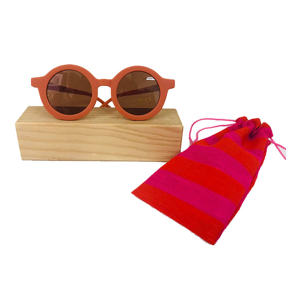 Children's sunglasses Dusty Orange D & D001