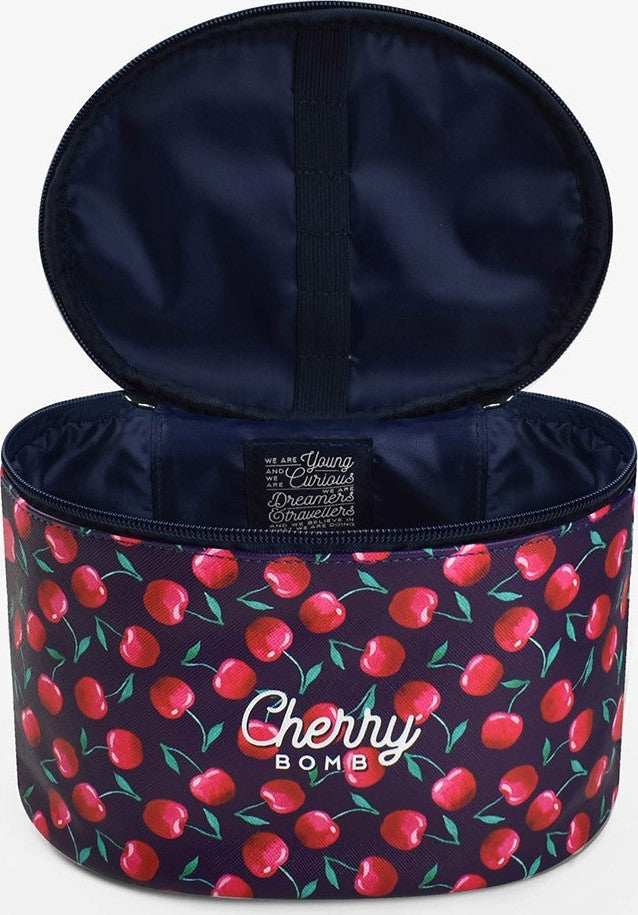 Legami Milano Γυναικείο Νεσεσέρ Hello Beauty Cherry Bomb σε Navy Μπλε – JLV  Shop