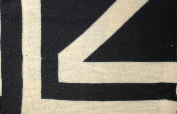 Πασμίνα Γυναικεία Μαύρο - Λευκό  Scarf02