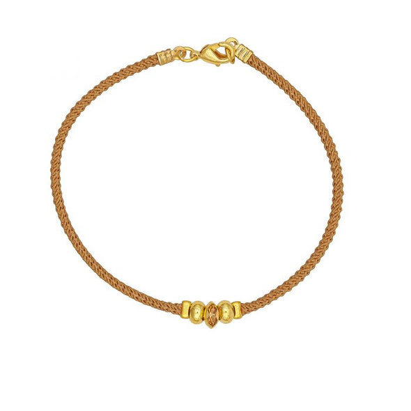 STEEL AND SHINE Χειροποίητο βραχιόλι B-1108-01-04-35 Beige