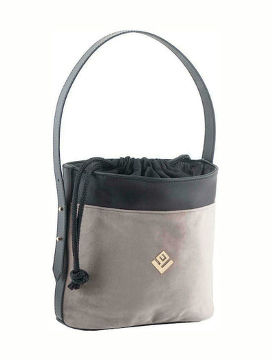 LOVELY HANDMADE "EMILIA S" VELVET BAG (11EMI-SVE-03-GREY) €49,00 Κανονική τιμή €70,00