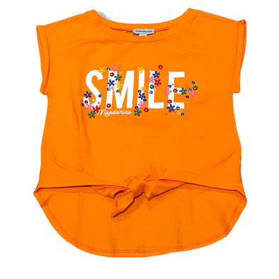 Girl T-Shirt Mandarino 21906337